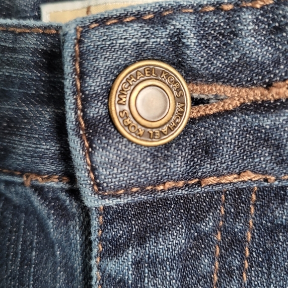 Michael Michael Kors Women's Straight Fit Jeans Size 10 - Picture 4 of 10
